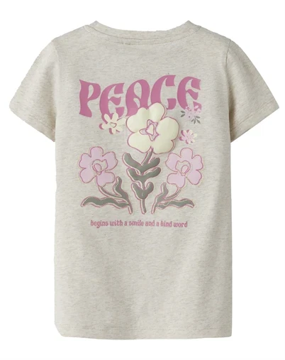 Name It - NMFDartiana T-Shirt - Peyote Melange